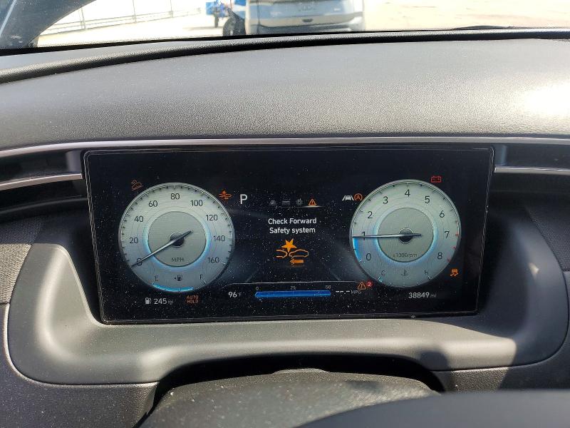 2023 Hyundai Tucson VIN 5NMJF3AE5PH257471 COPART salvage auction — FRONT END, Salvage Title, sold $8,200 on 2026-08-25 (photo 9)
