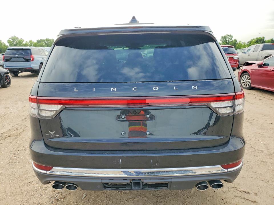 2025 Lincoln Aviator VIN 5LM5J0XC5SGL13650 COPART salvage auction — FRONT END, Nj - Cert Of Title-Salvage, sold $12,100 on 2026-07-21 (photo 6)