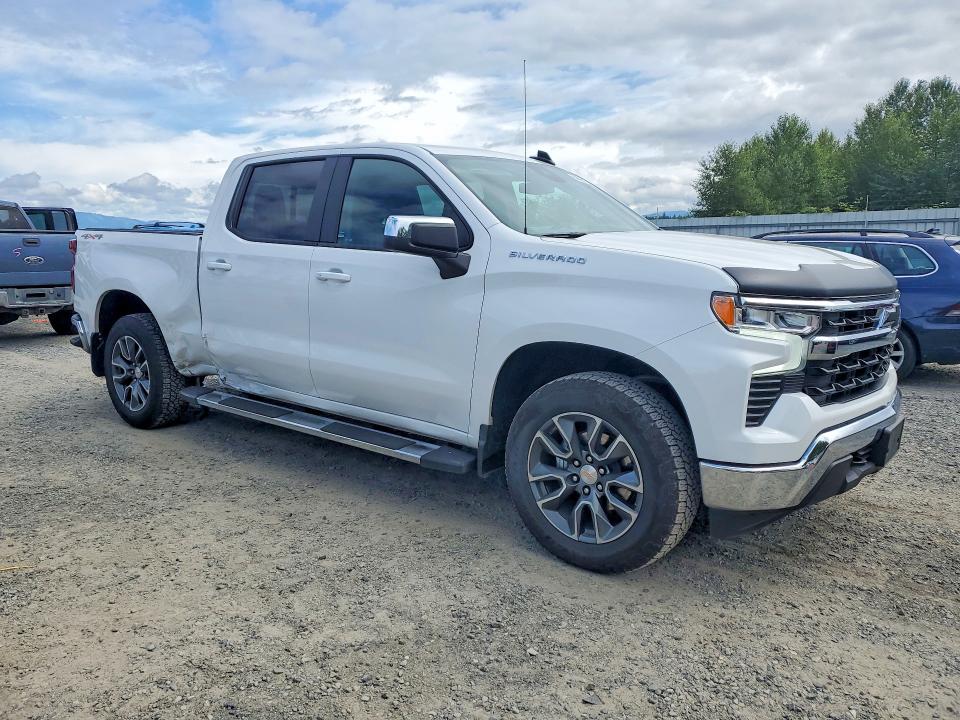 2025 Chevrolet Silverado VIN 2GCUKDED6S1124019 COPART salvage auction — REAR END, Wa - Bill Of Sale, sold $22,100 on 2026-07-20 (photo 4)