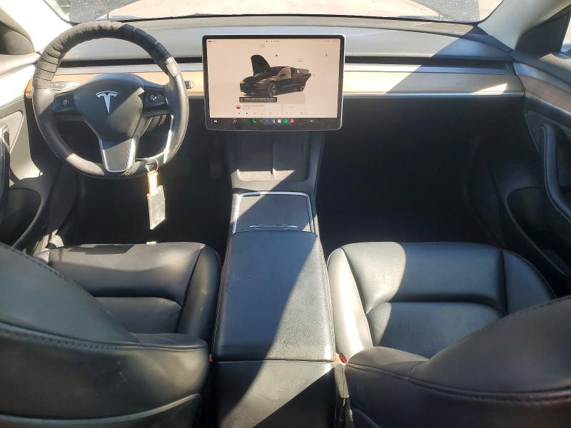2022 Tesla Model 3 VIN 5YJ3E1EA0NF287581 COPART salvage auction — MECHANICAL, NV - CERTIFICATE OF TITLE, sold $4,750 on 2026-07-15 (photo 8)