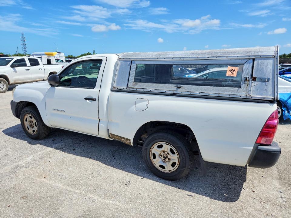 2007 Toyota Tacoma VIN 5TENX22N27Z375307 COPART salvage auction — MINOR DENT/SCRATCHES, FL - CERTIFICATE OF TITLE, sold $70 on 2026-07-23 (photo 2)