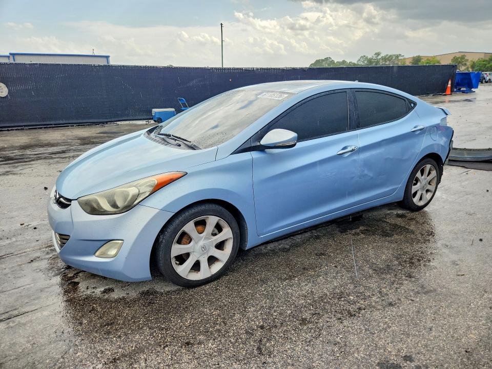 2011 Hyundai Elantra VIN KMHDH4AE5BU157705 COPART salvage auction — REAR END, FL - CERT OF TITLE SLVG REBUILDABLE, sold $15 on 2026-07-21 (photo 1)