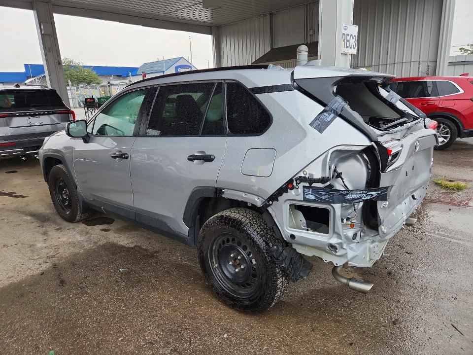 2019 Toyota Rav 4 VIN 2T3F1RFV5KW077671 COPART salvage auction — REAR END, Id - Salvage Certificate Of Title, sold $9,700 on 2026-08-24 (photo 2)