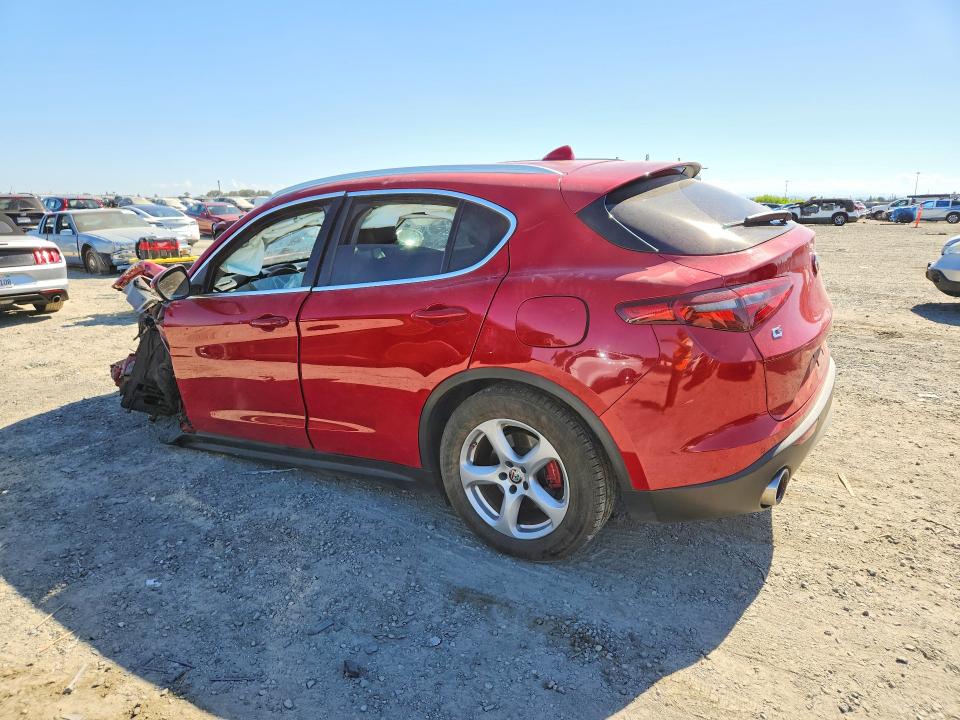 2018 Alfa romeo Stelvio VIN ZASFAKAN8J7B88506 COPART salvage auction — ROLLOVER, CA - SALVAGE CERTIFICATE, sold $700 on 2026-08-11 (photo 2)