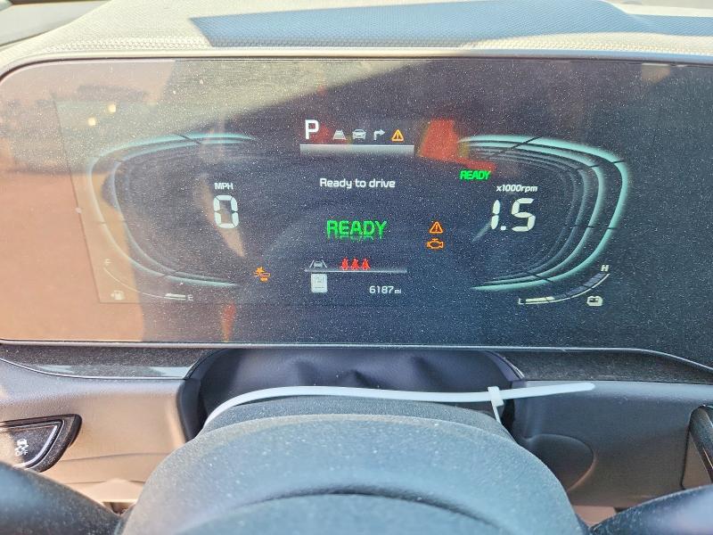 2025 Kia Niro VIN KNDCR3LE4S5272004 COPART salvage auction — FRONT END, Ca - Salvage Certificate, sold $8,000 on 2026-08-18 (photo 9)