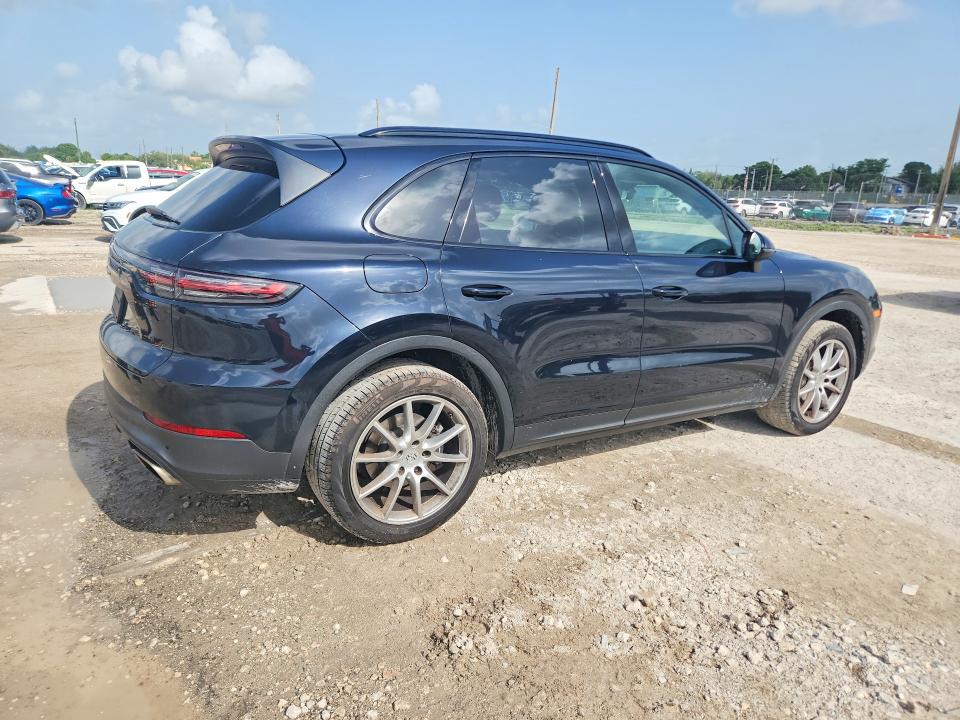 2019 Porsche Cayenne VIN WP1AA2AY3KDA06760 COPART salvage auction — VANDALISM, Fl - Cert Of Title Slvg Rebuildable, sold $21,400 on 2026-08-20 (photo 3)