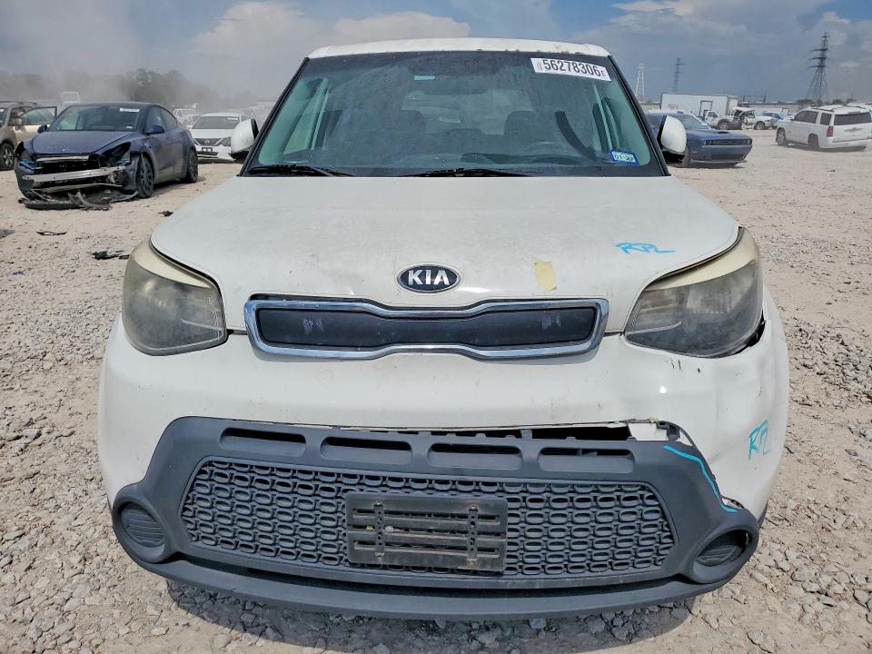 2016 Kia Soul VIN KNDJN2A24G7250389 COPART salvage auction — FRONT END, Nm - Cert Of Title-Salvage, sold $1,700 on 2026-07-10 (photo 5)