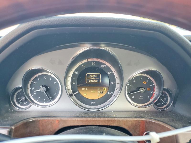 2012 Mercedes-benz VIN WDDHF5KB4CA588616 COPART salvage auction — SIDE, Fl - Cert Of Title Slvg Rebuildable, sold $500 on 2026-07-15 (photo 9)