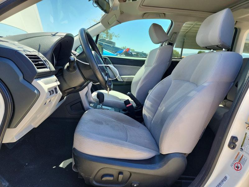 2017 Subaru Forester VIN JF2SJAEC0HH444394 COPART salvage auction — FRONT END, Ca - Salvage Certificate, sold $525 on 2026-07-16 (photo 7)