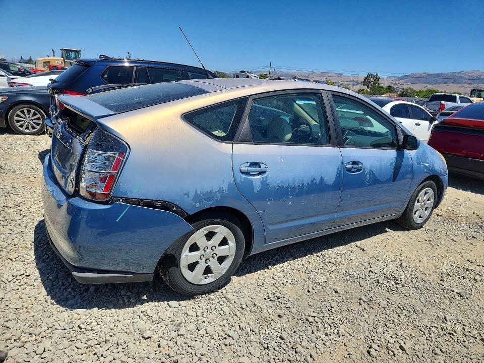 2005 Toyota Prius VIN JTDKB20U753082509 COPART salvage auction — REAR END, Ca - Salvage Certificate, sold $450 on 2026-07-28 (photo 3)