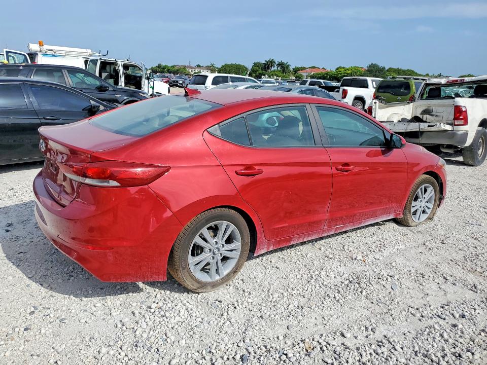 2017 Hyundai Elantra VIN KMHD84LF2HU423289 COPART salvage auction — MINOR DENT/SCRATCHES, ME - CERTIFICATE OF TITLE (P), sold $1,500 on 2026-07-28 (photo 3)