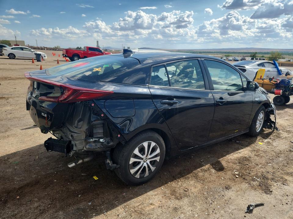 2022 Toyota Prius VIN JTDKAMFP9N3215657 COPART salvage auction — REAR END, NM - CERT OF TITLE-SALVAGE (P), sold $5,400 on 2026-07-23 (photo 3)