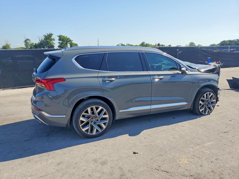 2023 Hyundai Santa fe VIN 5NMS54ALXPH658042 COPART salvage auction — FRONT END, Fl - Certificate Of Destruction, sold $4,450 on 2026-08-20 (photo 3)
