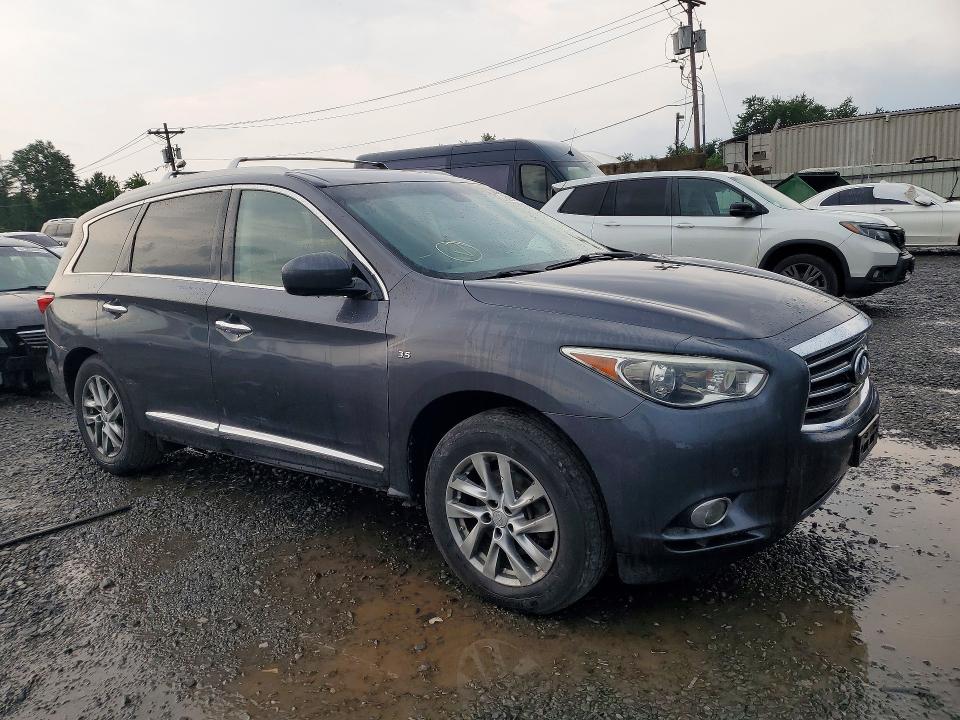 2014 Infiniti Qx60 VIN 5N1AL0MM2EC544445 COPART salvage auction — MINOR DENT/SCRATCHES, Ma - Certificate Of Title (P), sold $725 on 2026-09-10 (photo 4)