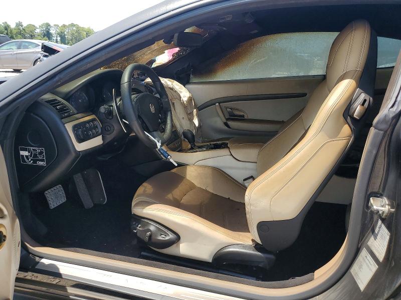 2017 Maserati Granturismo VIN ZAM45VLA5H0221072 COPART salvage auction — Burn Engine, TX - NONREPAIRABLE TITLE (P), sold $2,700 on 2026-07-31 (photo 7)