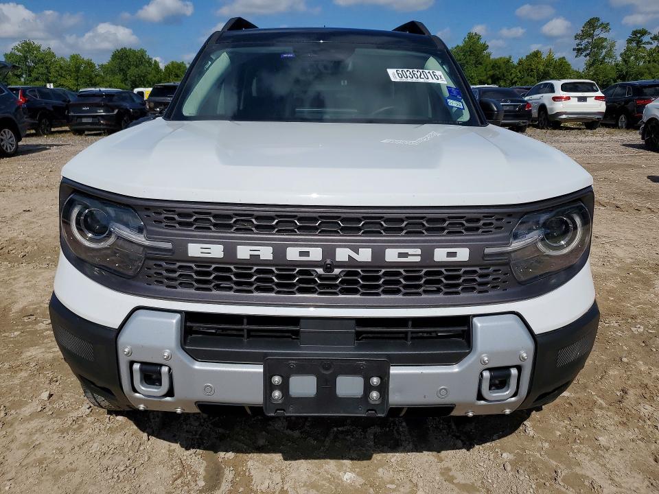 2025 Ford Bronco sport VIN 3FMCR9DA4SRF07900 COPART salvage auction — SIDE, Tx - Salvage Vehicle Title, sold $9,200 on 2026-08-18 (photo 5)