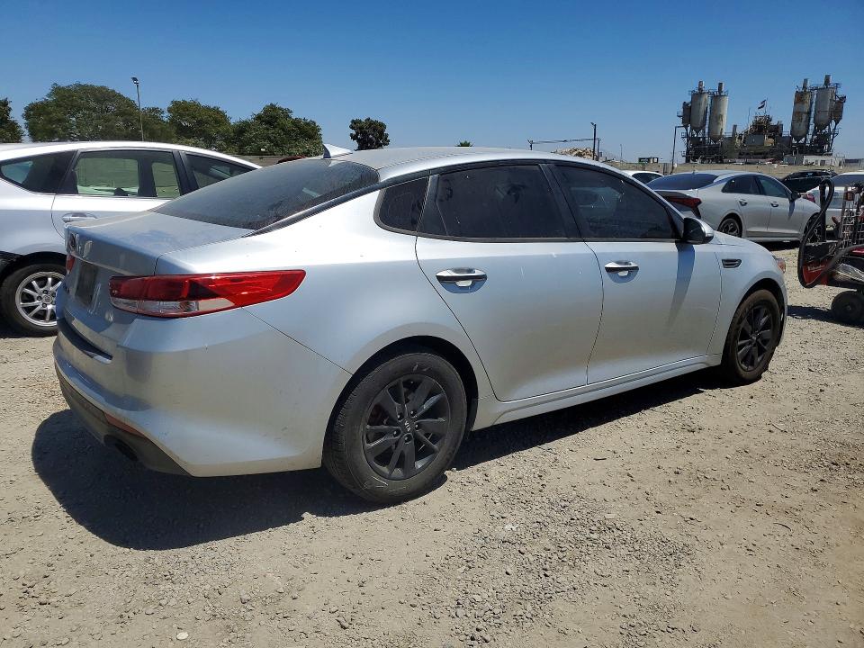 2017 Kia Optima VIN 5XXGT4L39HG148807 COPART salvage auction — MINOR DENT/SCRATCHES, Ca - Dis/Dlr/Exp Only Clean Title, sold $1,400 on 2026-07-21 (photo 3)