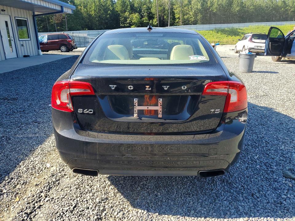 2014 Volvo S60 VIN YV1612FS7E1282189 COPART salvage auction — FRONT END, Nc - Salvage Certificate Of Title, sold $400 on 2026-08-13 (photo 6)