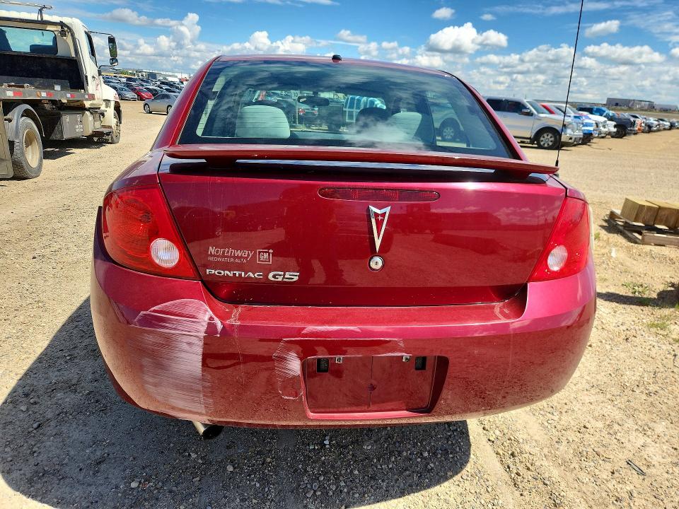 2008 Pontiac G5 VIN 1G2AL55F287309773 COPART salvage auction — SIDE, Ab - Bos - Salvage, sold $100 on 2026-07-09 (photo 6)