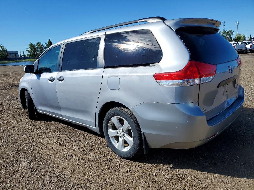 2012 Toyota VIN 5TDZK3DC3CS182754 COPART salvage auction — REAR END, Ab - Bos - Active, sold $2,450 on 2026-07-21 (photo 2)