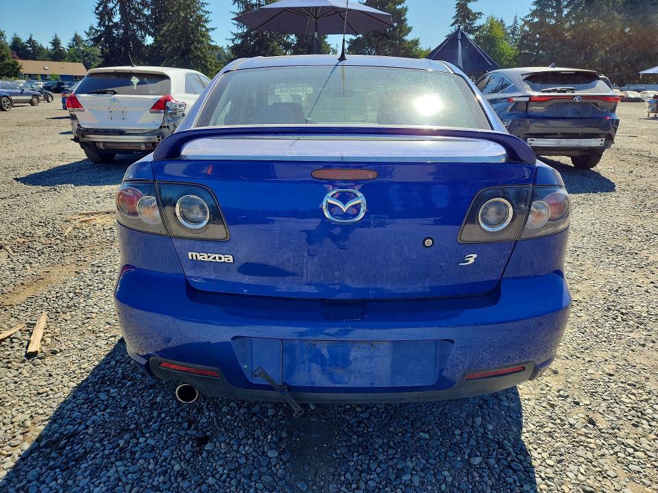 2008 Mazda 3 VIN JM1BK323281876392 COPART salvage auction — FRONT END, WA - BILL OF SALE, sold $225 on 2026-07-17 (photo 6)