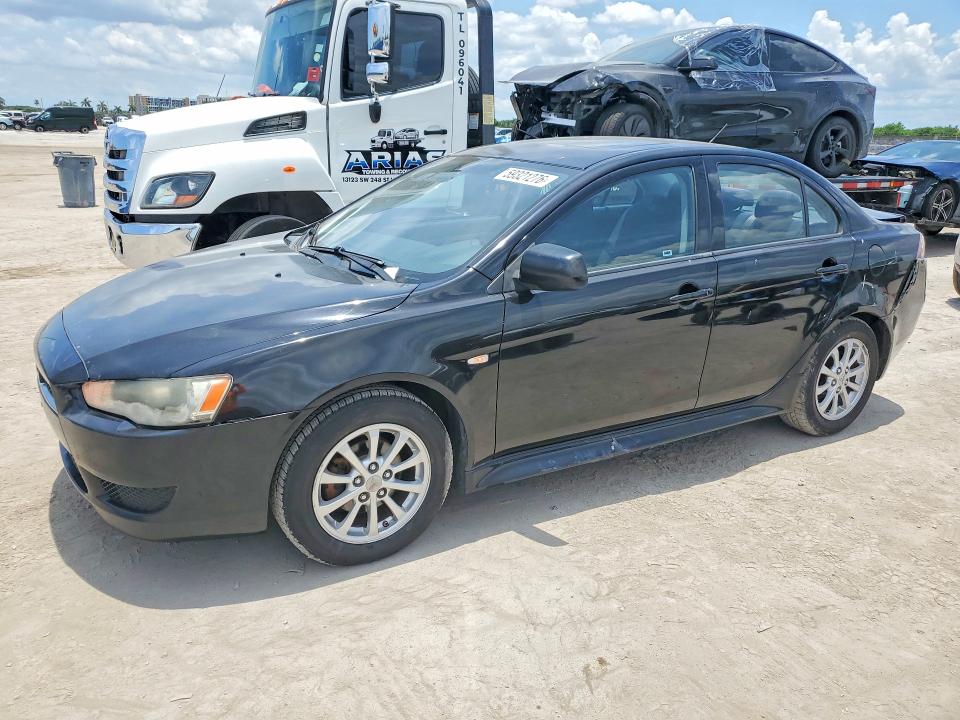 2011 Mitsubishi Lancer VIN JA32U2FU0BU040964 COPART salvage auction — REAR END, FL - CERT OF TITLE SLVG REBUILDABLE, sold $475 on 2026-07-15 (photo 1)