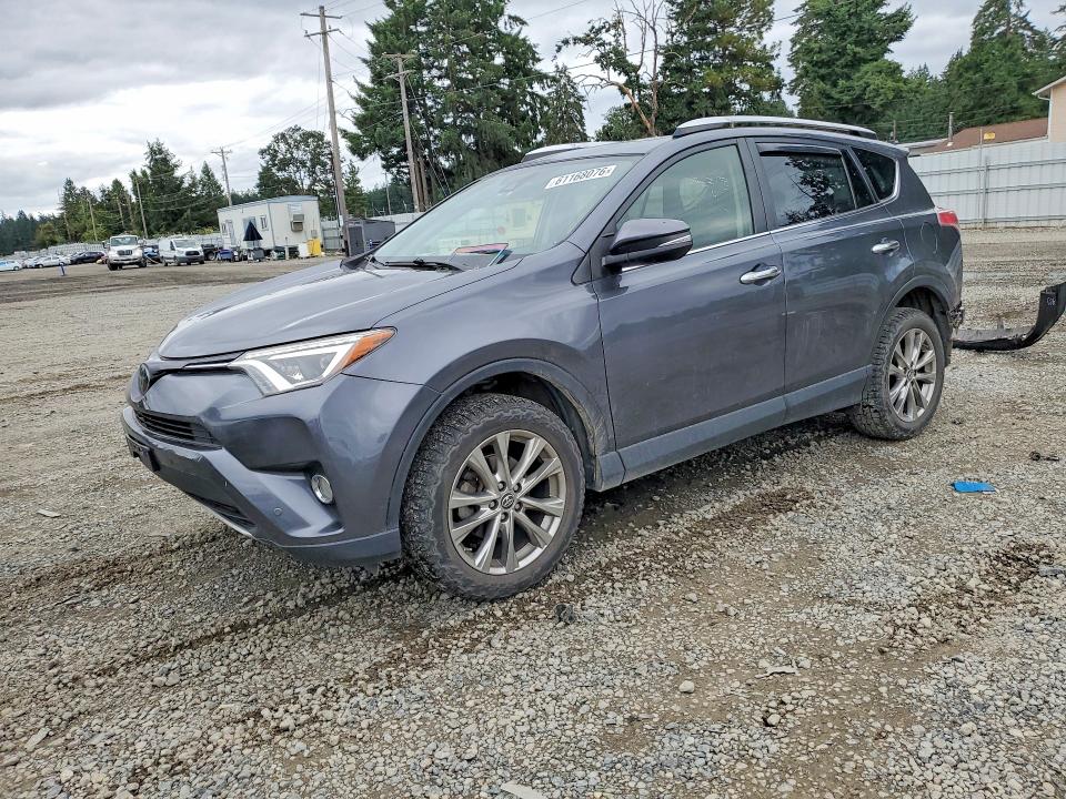 2016 Toyota Rav4 VIN JTMDFREV0GD197103 COPART salvage auction — REAR END, Wa - Bill Of Sale, sold $1,400 on 2026-07-24 (photo 1)