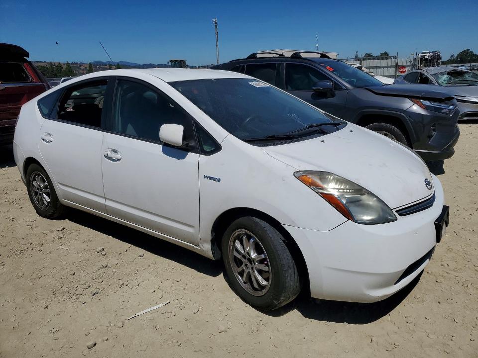 2007 Toyota Prius VIN JTDKB20U273276352 COPART salvage auction — VANDALISM, Ca - Salvage Certificate, sold $70 on 2026-07-28 (photo 4)