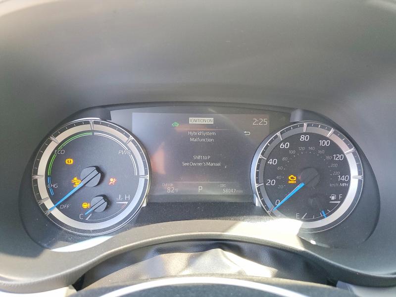 2023 Toyota Highlander VIN 5TDZARAH2PS525632 COPART salvage auction — FRONT END, WA - BILL OF SALE, sold $14,000 on 2026-07-17 (photo 9)