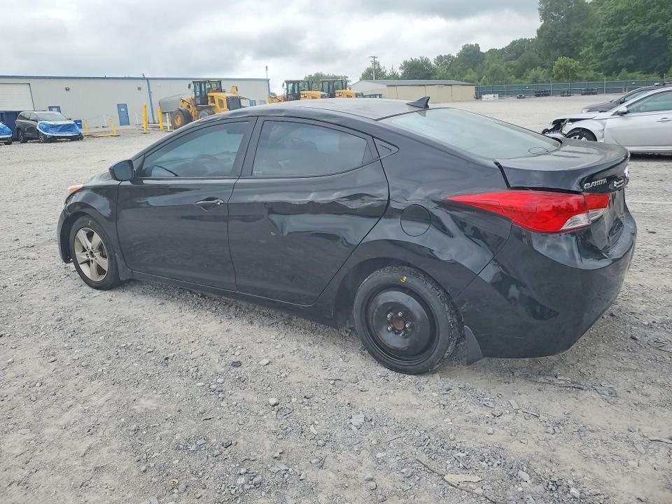2012 Hyundai Elantra VIN KMHDH4AE0CU331438 COPART salvage auction — ALL OVER, TN - SALVAGE CERTIFICATE, sold $250 on 2026-07-21 (photo 2)
