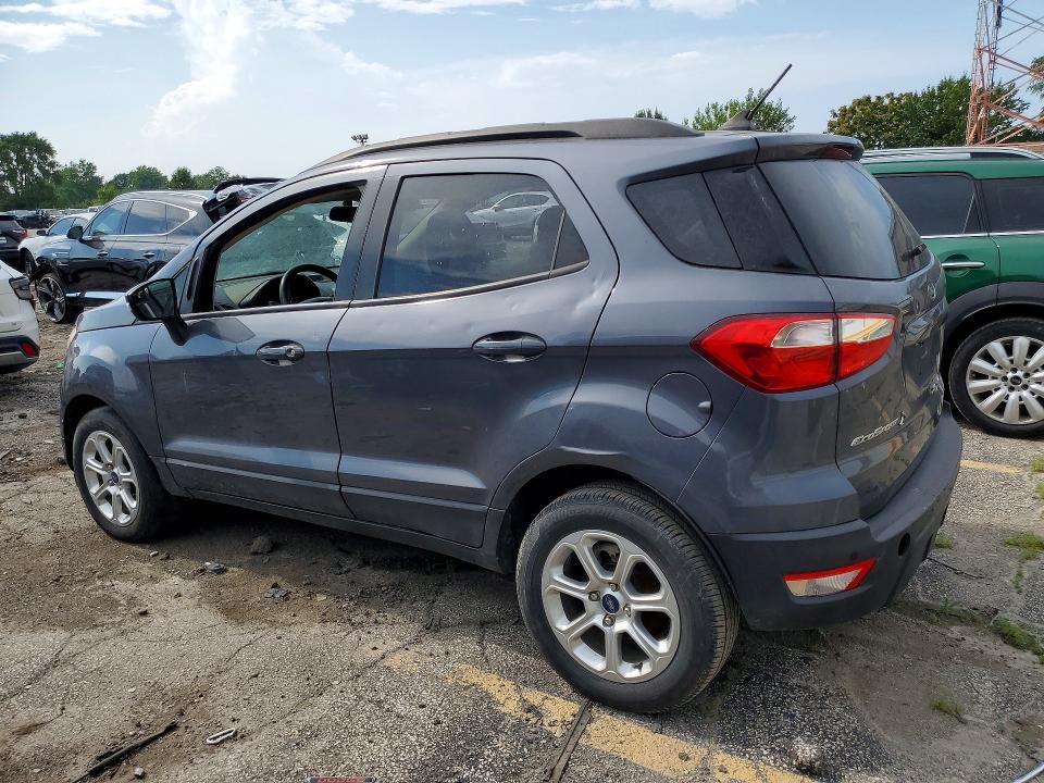 2021 Ford Ecosport VIN MAJ3S2GE8MC444886 COPART salvage auction — FRONT END, IL - CERTIFICATE OF TITLE, sold $1,100 on 2026-07-27 (photo 2)