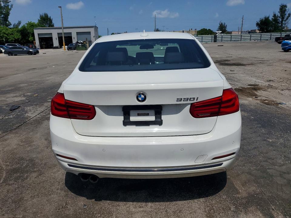 2017 BMW 3er VIN WBA8B9C37HK885981 COPART salvage auction — FRONT END, Fl - Cert Of Title Slvg Rebuildable, sold $3,000 on 2026-07-13 (photo 6)