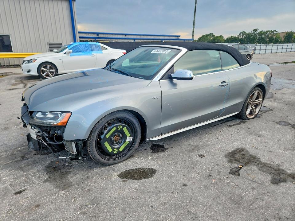 2012 Audi Rs5 VIN WAUCGAFH3CN000879 COPART salvage auction — FRONT END, Fl - Cert Of Title Slvg Rebuildable, sold $1,100 on 2026-07-30 (photo 1)