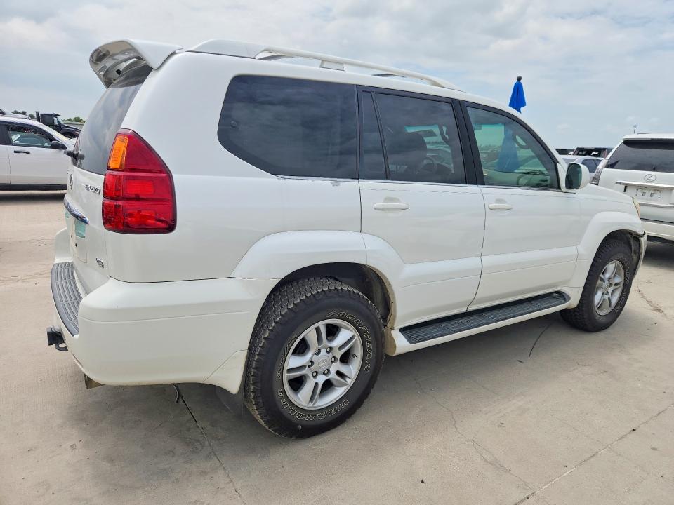 2007 Lexus Gx 470 VIN JTJBT20X870147683 COPART salvage auction — FRONT END, Tx - Salvage Vehicle Title, sold $4,900 on 2026-07-30 (photo 3)