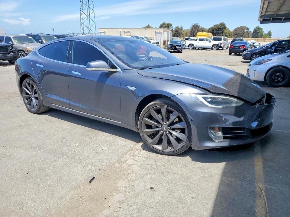 2016 Tesla VIN 5YJSA1E26GF143794 COPART salvage auction — FRONT END, Ca - Salvage Certificate, sold $3,750 on 2026-07-21 (photo 4)