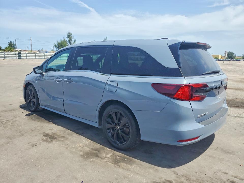 2024 Honda Odyssey VIN 5FNRL6H76RB053402 COPART salvage auction — MECHANICAL, Fl - Certificate Of Destruction, sold $10,600 on 2026-07-29 (photo 2)