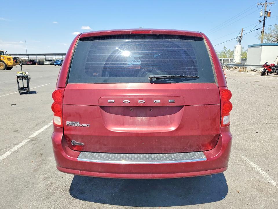 2016 Dodge Caravan VIN 2C4RDGBG1GR220777 COPART salvage auction — FRONT END, Nm - Cert Of Title-Salvage, sold $600 on 2026-08-21 (photo 6)