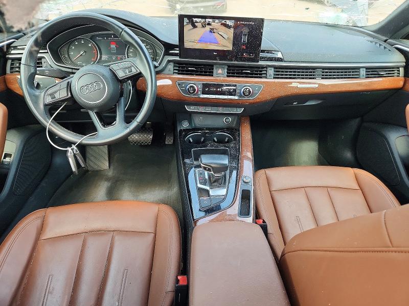 2022 Audi A5 VIN WAUABCF53NA027758 COPART salvage auction — ROOF, Ct - Cert Of Title-Salvage, sold $500 on 2026-07-21 (photo 8)