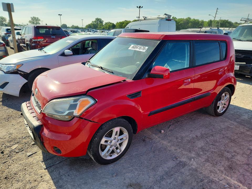 2010 Kia Soul VIN KNDJT2A29A7039220 COPART salvage auction — FRONT END, In - Cert Of Title-Salvage Title, sold $175 on 2026-07-28 (photo 1)