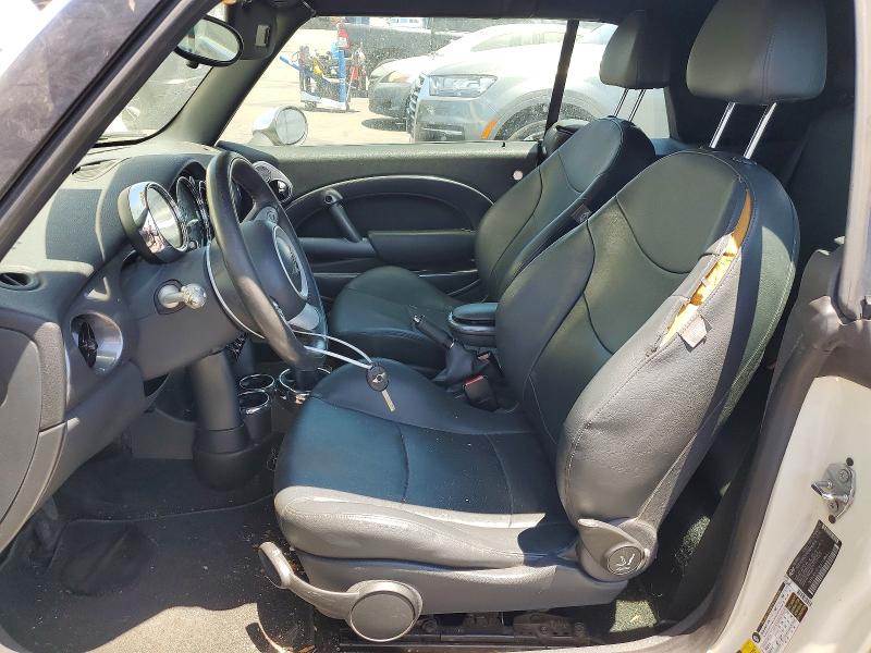 2006 Mini Cooper VIN WMWRH33566TF89054 COPART salvage auction — FRONT END, CA - SALVAGE CERTIFICATE, sold $575 on 2026-08-10 (photo 7)