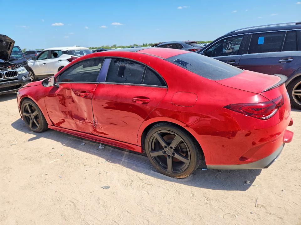 2020 Mercedes-benz Cla-klasse VIN WDD5J4HB3LN033457 COPART salvage auction — SIDE, Tx - Certificate Of Title, sold $11,500 on 2026-08-10 (photo 2)