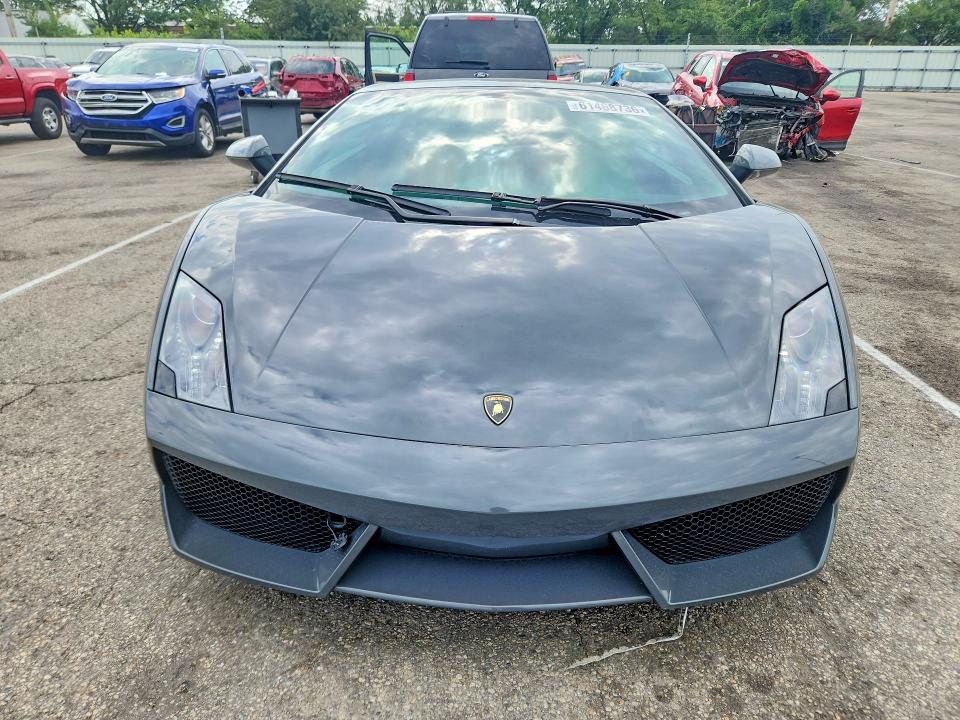 2012 Lamborghini Gallardo VIN ZHWGU5BZ5CLA11472 COPART salvage auction — REAR END, Oh - Cert Of Title-Salvage, sold $64,000 on 2026-08-05 (photo 5)