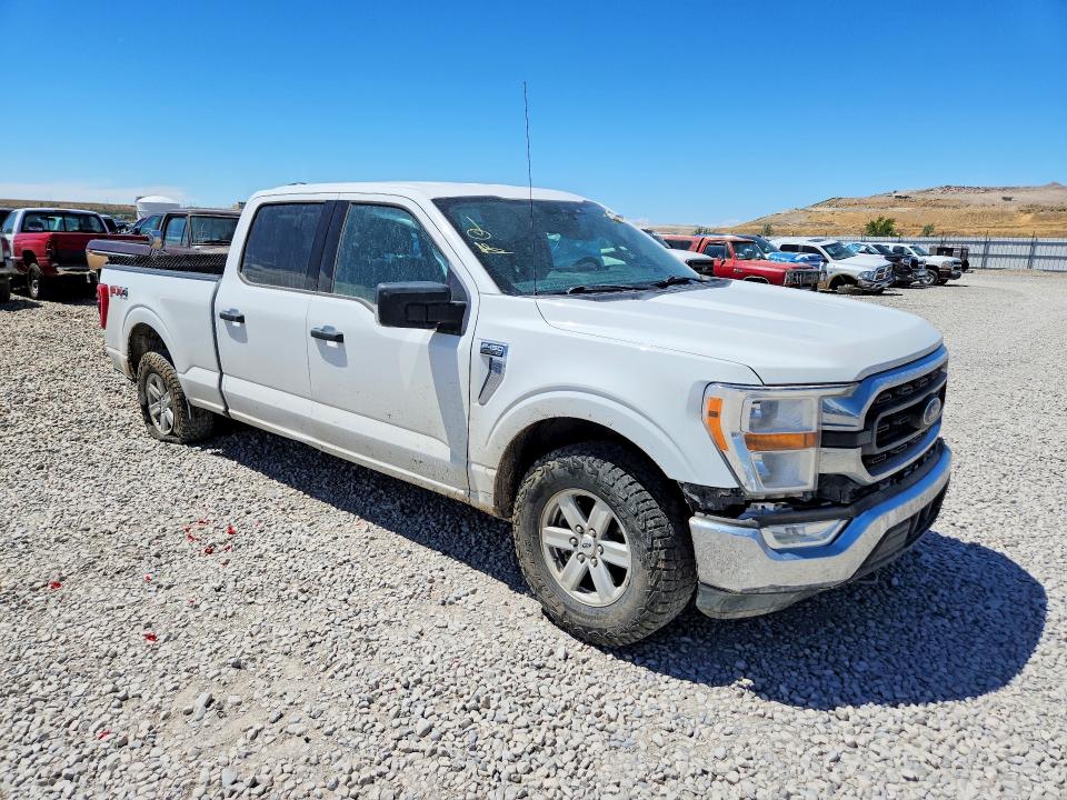 2021 Ford F-150 VIN 1FTFW1E81MFB32393 COPART salvage auction — FRONT END, Ut - Salvage Certificate, sold $10,300 on 2026-07-28 (photo 4)