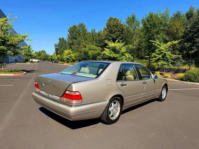 1999 Mercedes-benz S class VIN WDBGA43G1XA421644 COPART salvage auction — MINOR DENT/SCRATCHES, OR - CERTIFICATE OF TITLE (P), sold $3,950 on 2026-07-27 (photo 4)
