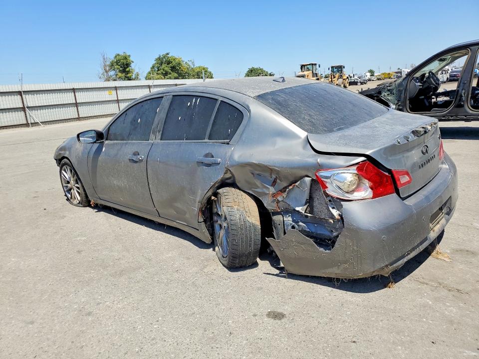 2010 Infiniti G37 VIN JN1CV6AP9AM401315 COPART salvage auction — REAR END, CA - DIS/DLR/EXP ONLY CLEAN TITLE, sold $425 on 2026-07-24 (photo 2)