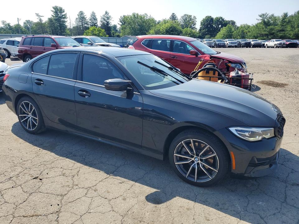 2019 BMW 3er VIN WBA5R7C54KAJ87247 COPART salvage auction — SIDE, PA - CERTIFICATE OF SALVAGE, sold $200 on 2026-07-21 (photo 4)