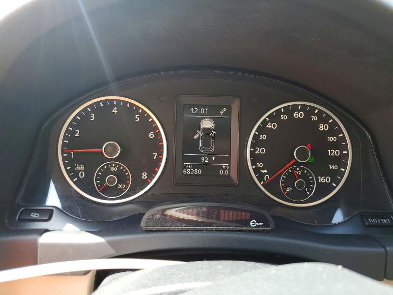 2011 Volkswagen Tiguan VIN WVGBV7AX8BW548841 COPART salvage auction — HAIL, Pa - Certificate Of Salvage, sold $3,600 on 2026-07-23 (photo 9)