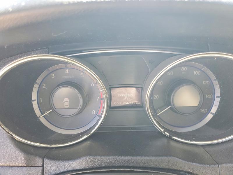 2013 Hyundai Sonata VIN 5NPEC4AC0DH712272 COPART salvage auction — FRONT END, CA - SALVAGE CERTIFICATE, sold $60 on 2026-07-24 (photo 9)