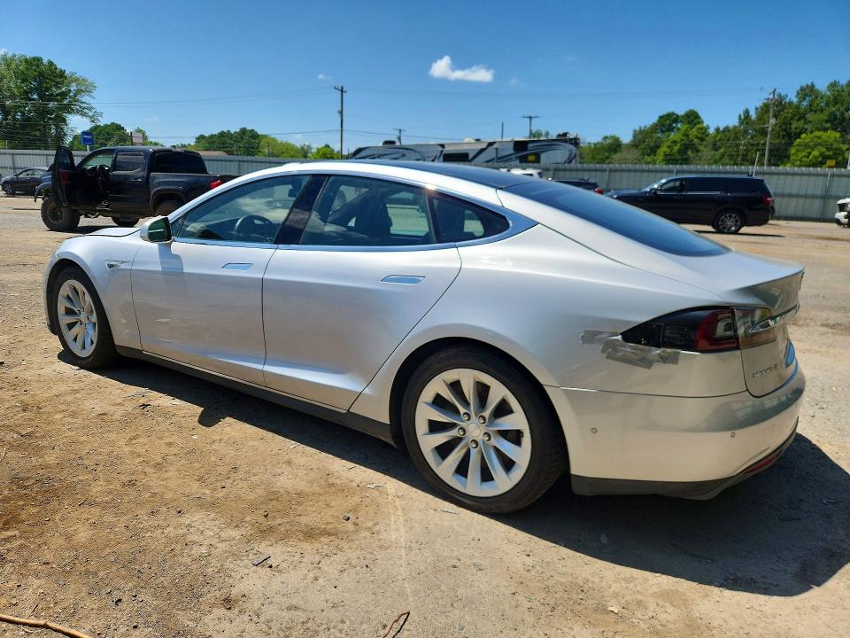 2016 Tesla Model s VIN 5YJSA1E2XGF123791 COPART salvage auction — REAR END, Ga - Certificate Of Title, sold $2,650 on 2026-07-30 (photo 2)