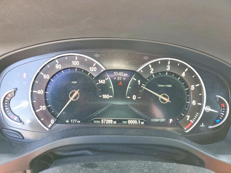 2019 BMW X3 VIN 5UXTR7C57KLE98476 COPART salvage auction — REAR END, Ca - Salvage Certificate, sold $5,600 on 2026-07-21 (photo 9)